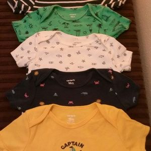 5 pack of Carter's 18 month onesies
